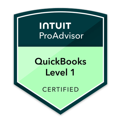 Insignia oficial QuickBooks Online Certified ProAdvisor de Leonardo Martin de la Nuez